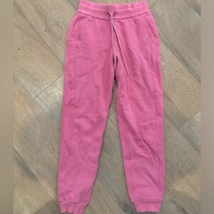 Lululemon pink scuba sweats